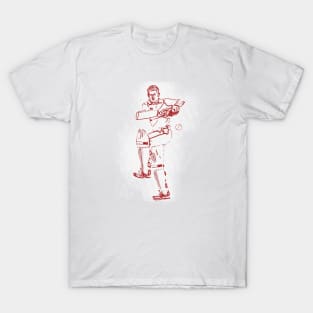 Cricket batsman  Art j5 T-Shirt